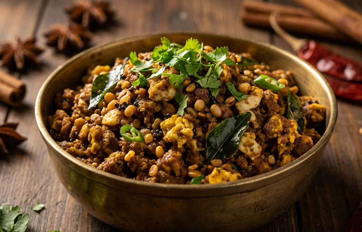 Chettinad Egg Poriyal