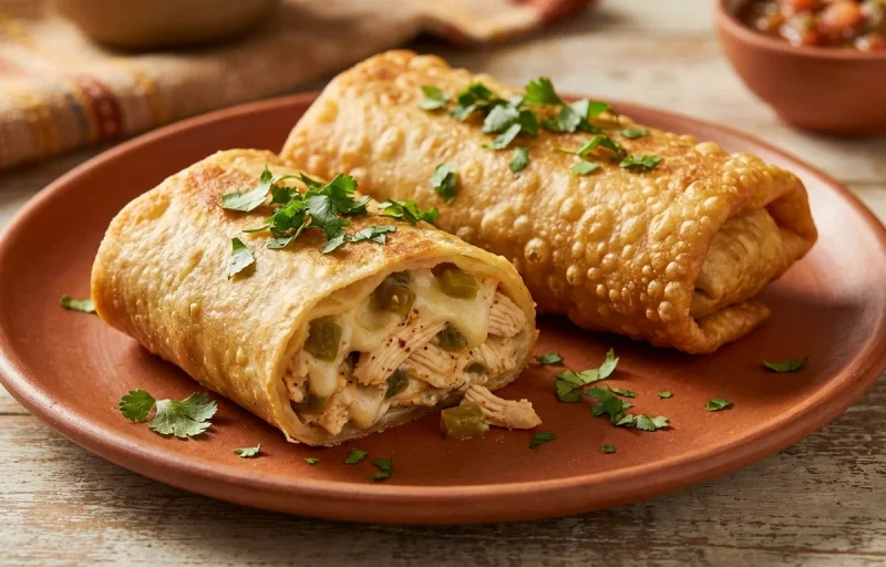 Chicken Chimichangas