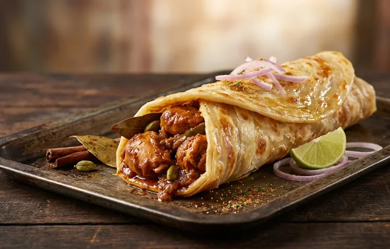 Chicken Kassa Roll