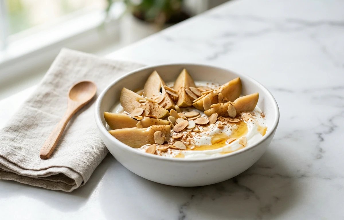 Chikoo Yogurt Bowl