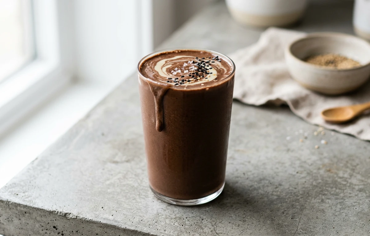 Chocolate Sesame Smoothie