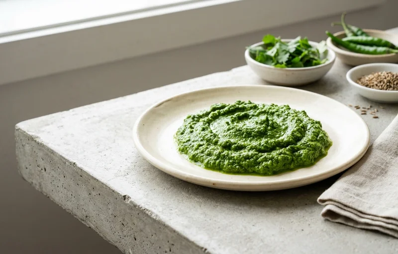 Cilantro-Mint Green Chutney