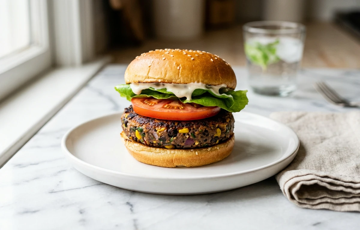 Classic Black Bean Burgers