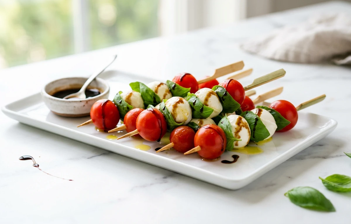 Classic Caprese Skewers