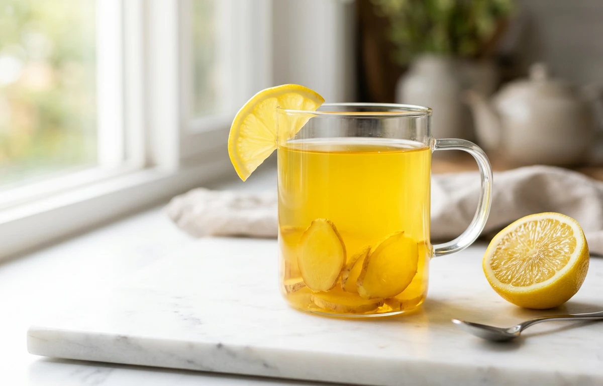 Classic Fresh Ginger Tea