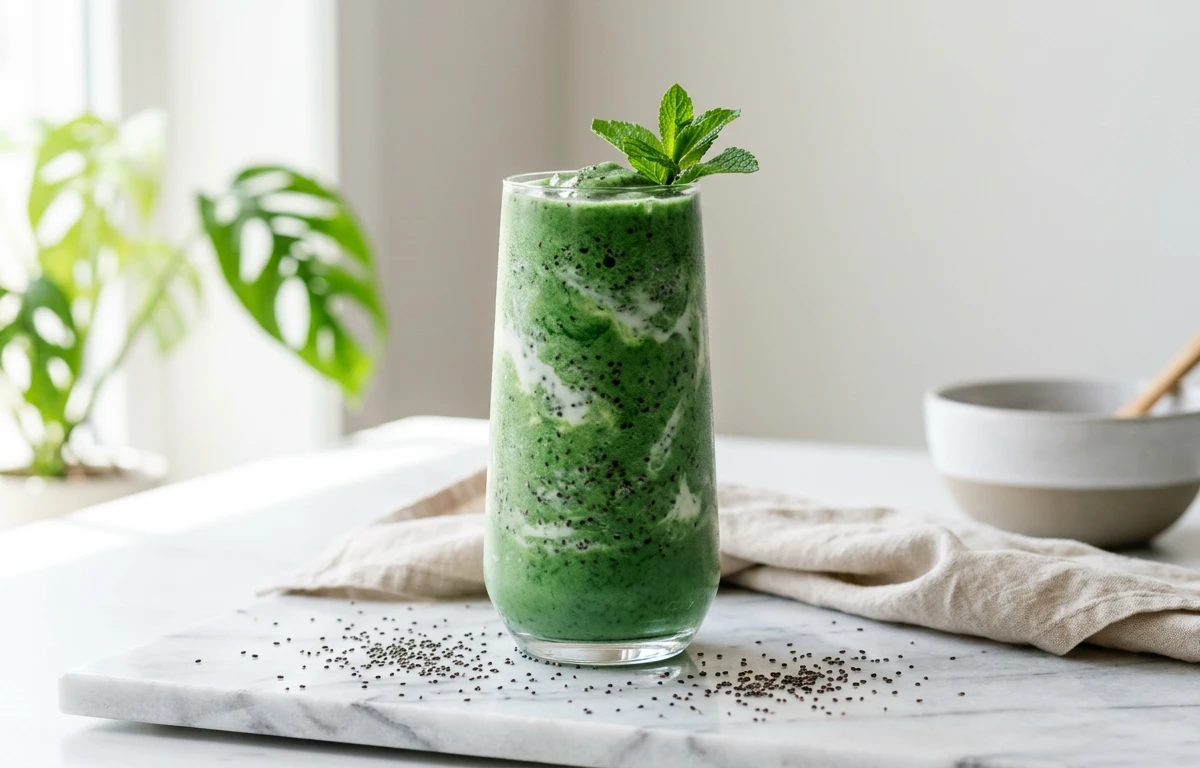 Classic Green Spirulina Smoothie