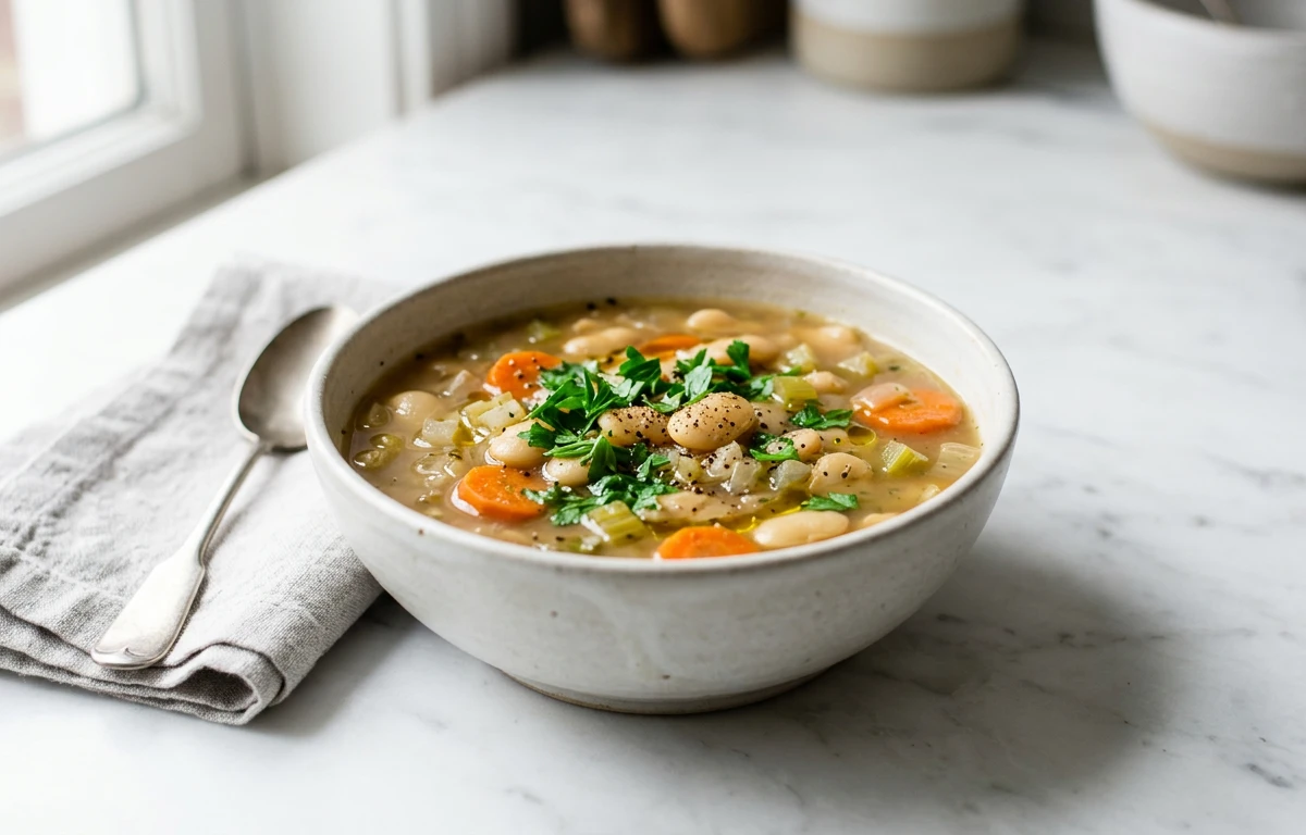 Classic Hearty Lima Bean Soup