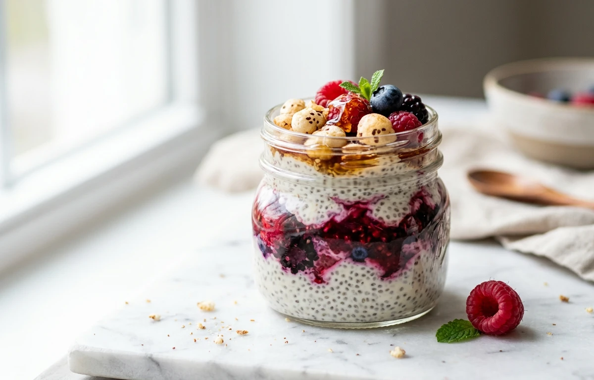 Classic Overnight Chia Pudding