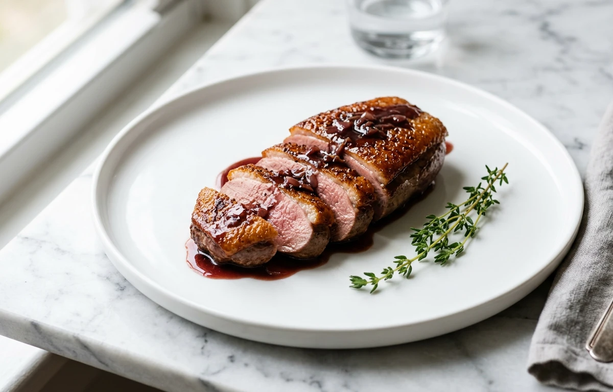 Classic Pan-Seared Duck Breast