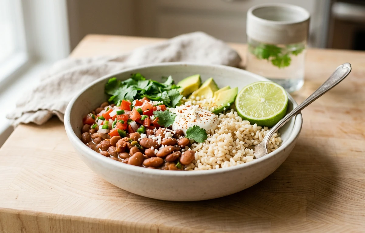 Classic Pinto Beans & Rice Bowl