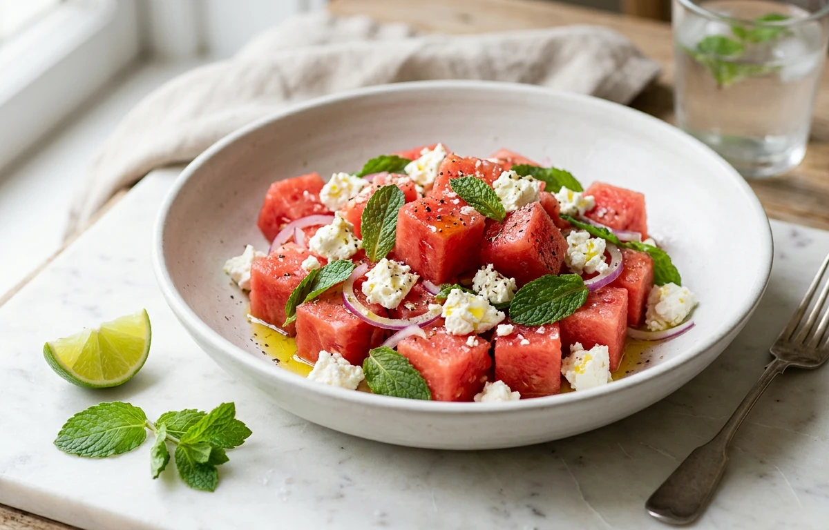 Classic Watermelon & Feta Salad