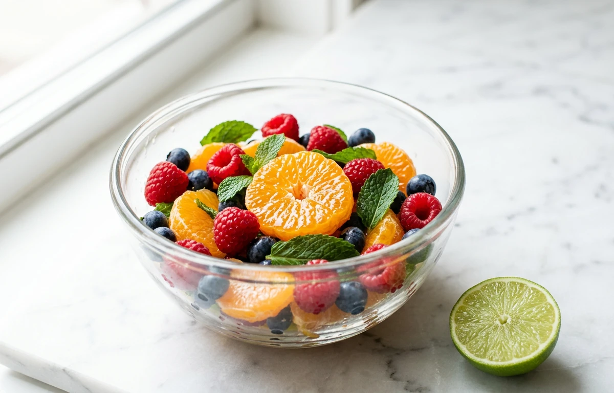Clementine & Mint Fruit Salad