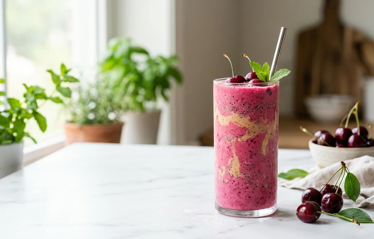 Cooling Cherry Smoothie