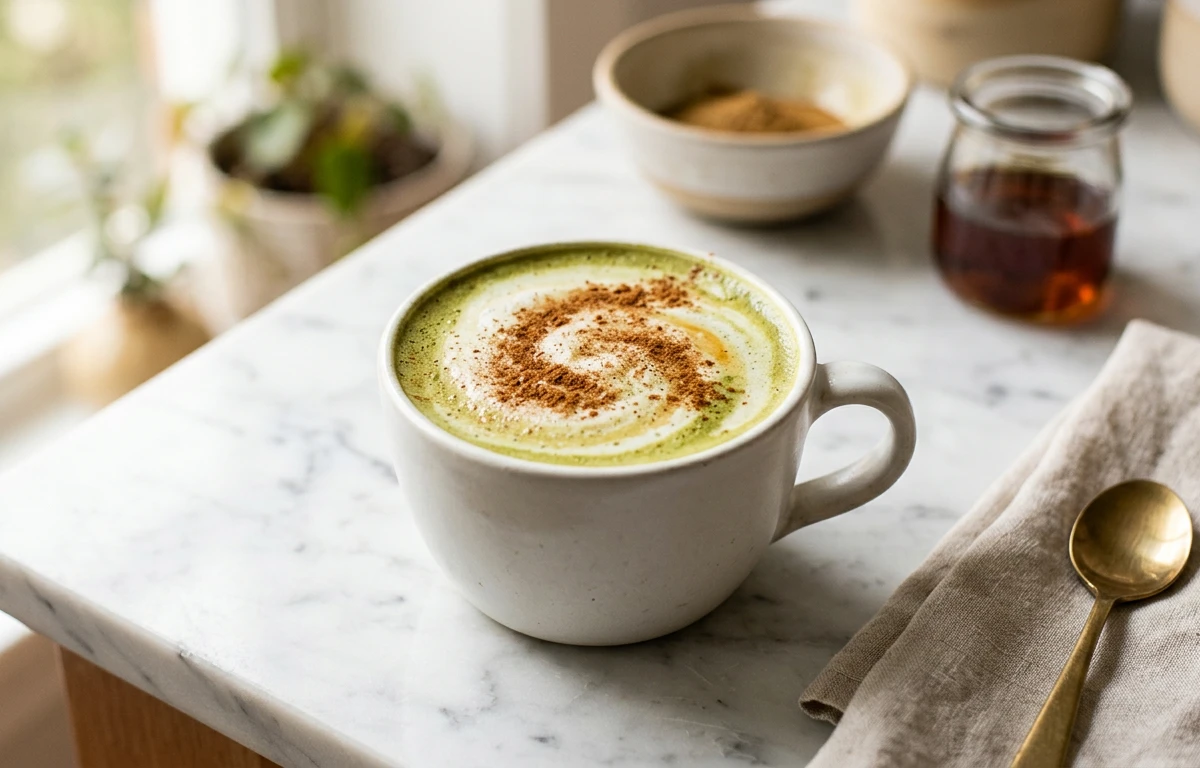 Cozy Moringa Wellness Latte