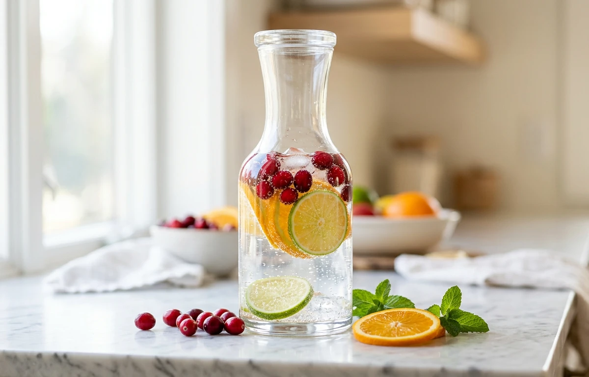 Cranberry-Infused Water