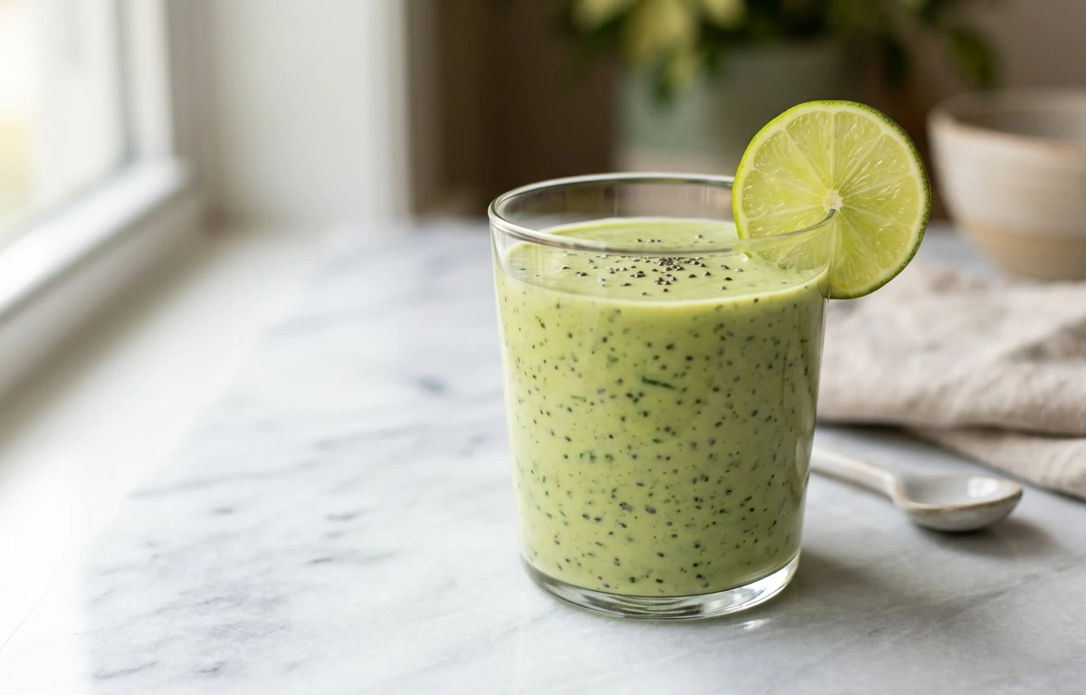 Creamy Avocado Green Smoothie