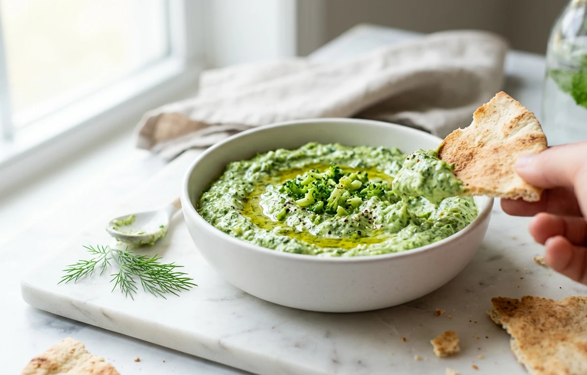Creamy Broccoli & Yogurt Dip
