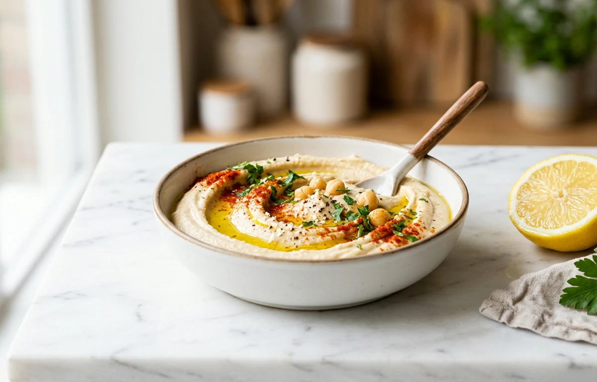 Creamy Homemade Hummus