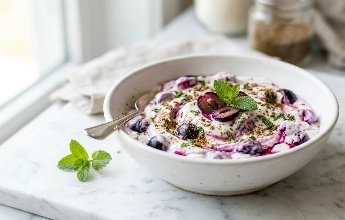 Creamy Jamun Raita