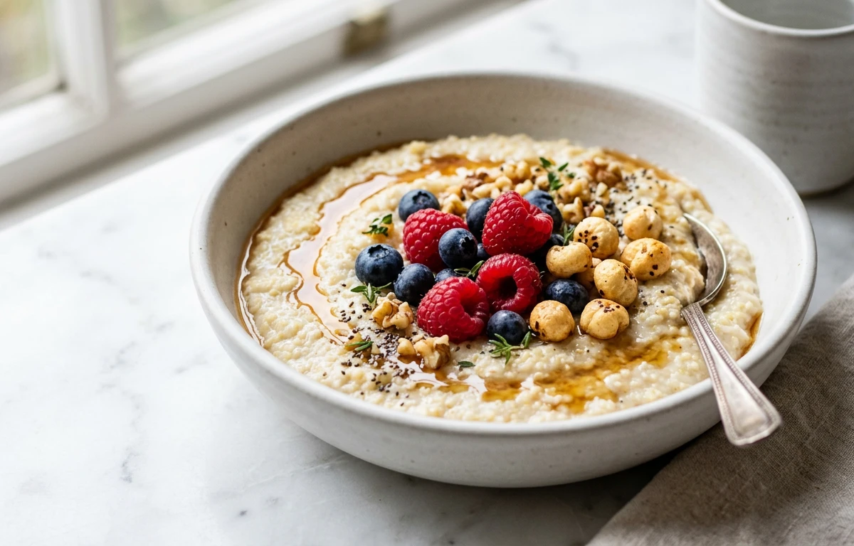 Creamy Millet Porridge