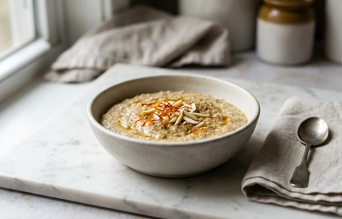 Creamy Pearl Millet Porridge (Bajra Raab)