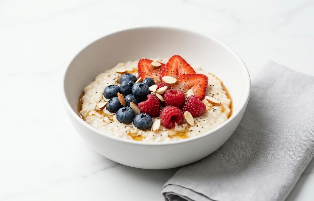 Creamy Rye Flake Porridge
