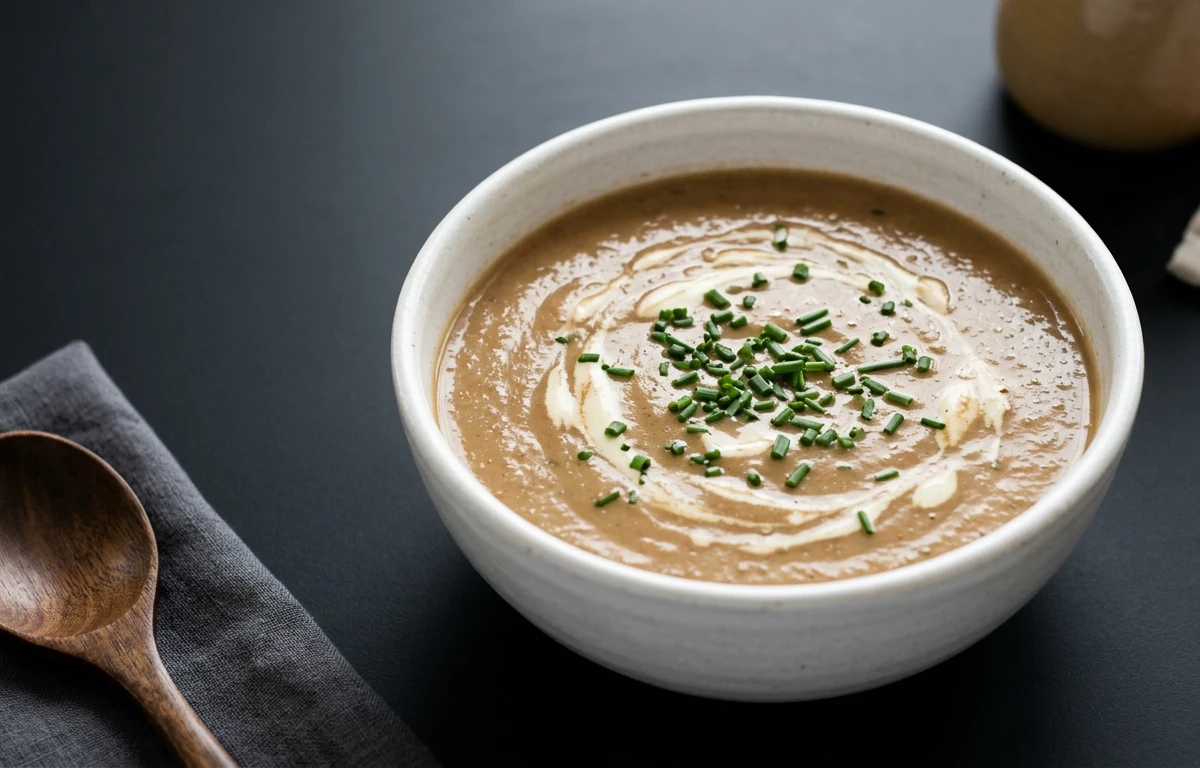 Creamy Vegan Chestnut Soup