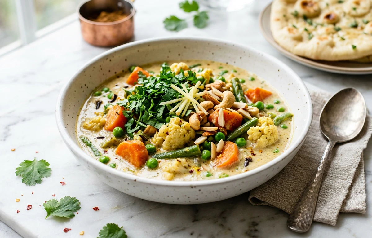 Creamy Vegetable Mawa Korma