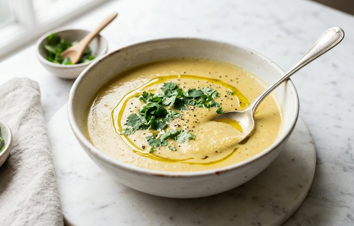 Creamy Yam and Coconut Soup