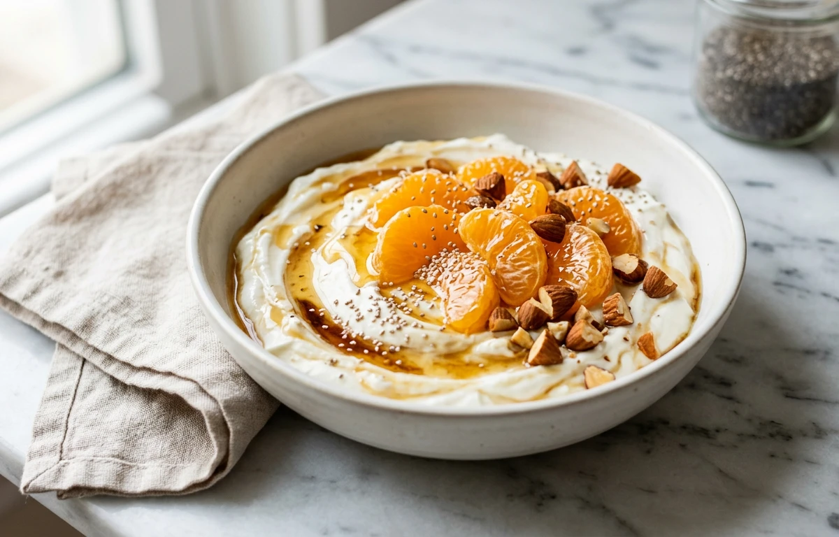 Creamy Yogurt Bowl with Mandarin