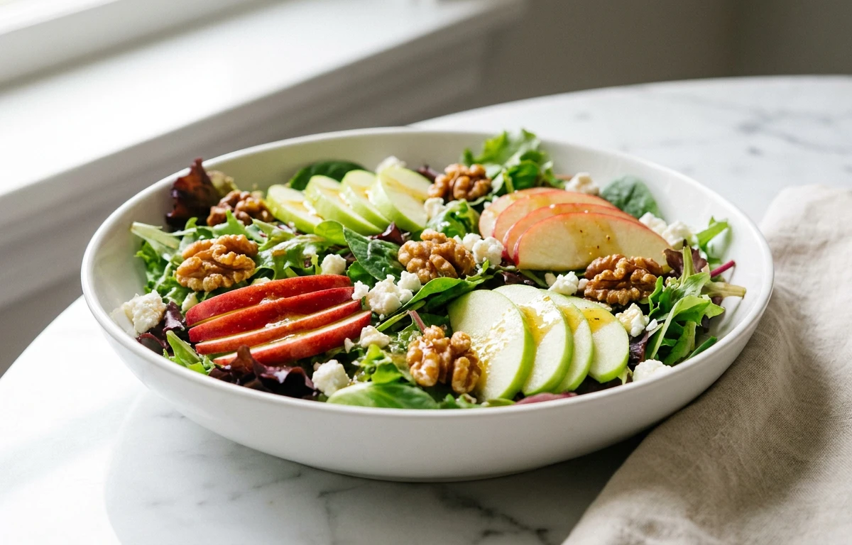Crunchy Apple Walnut Salad