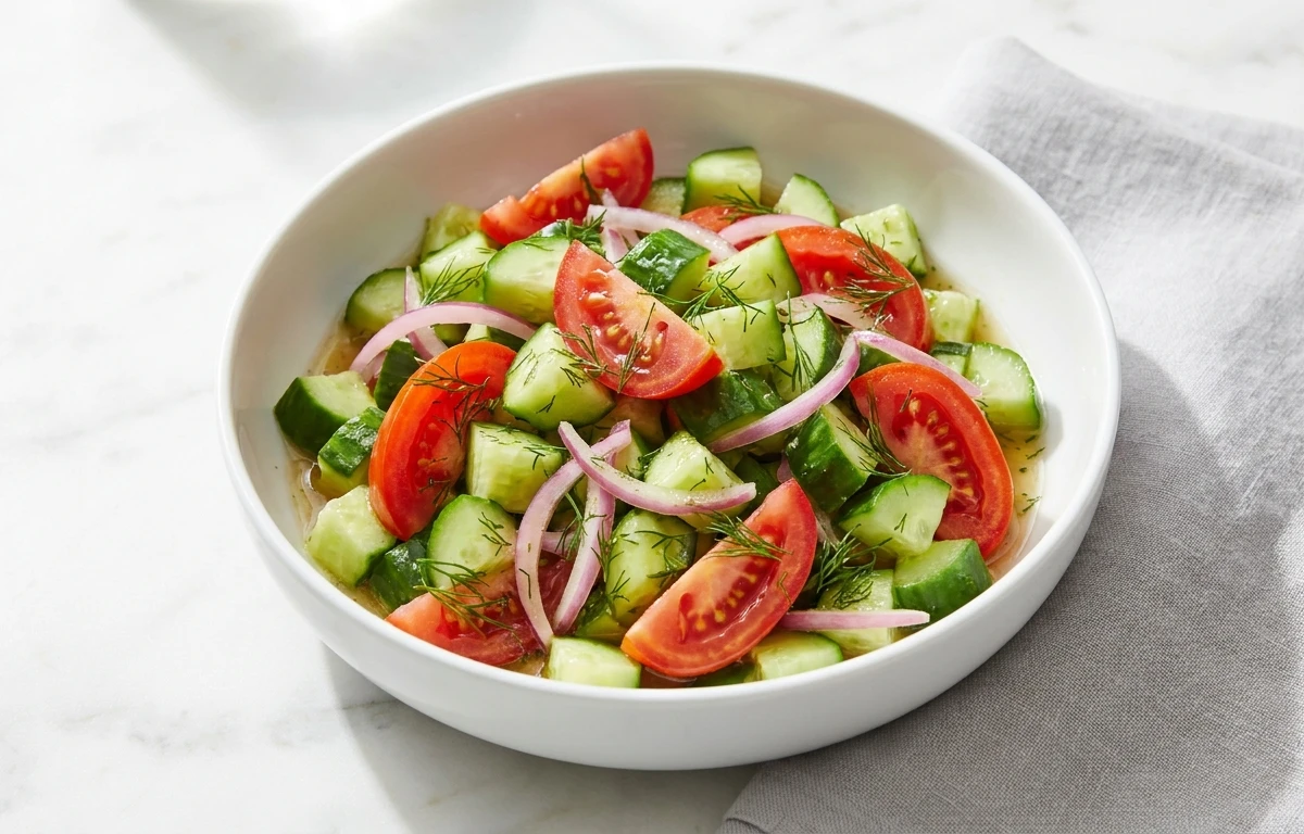 Cucumber and Tomato Relish