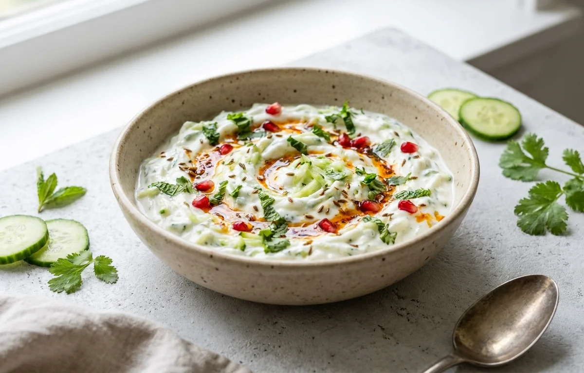 Cucumber Greek Yogurt Raita