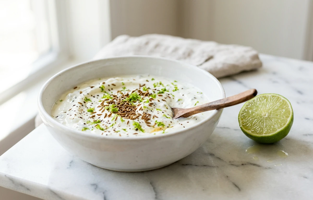 Cumin & Lime Yogurt Dip (Raita)