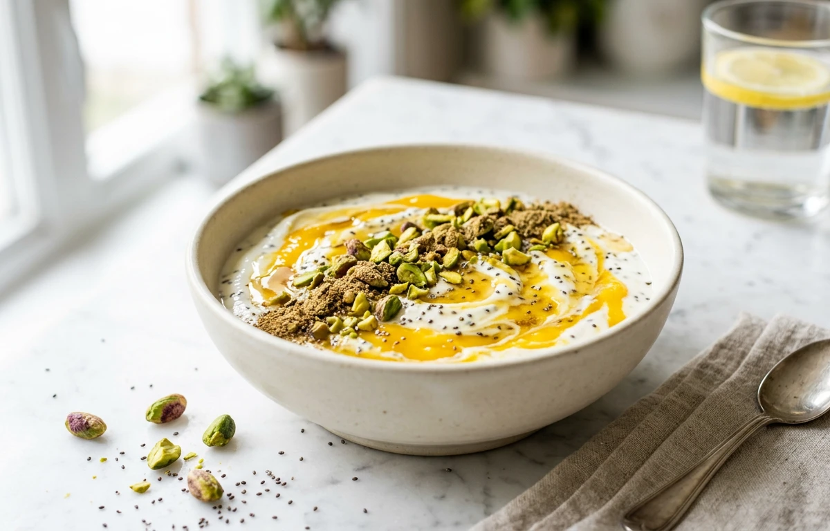 Custard Apple Protein Bowl
