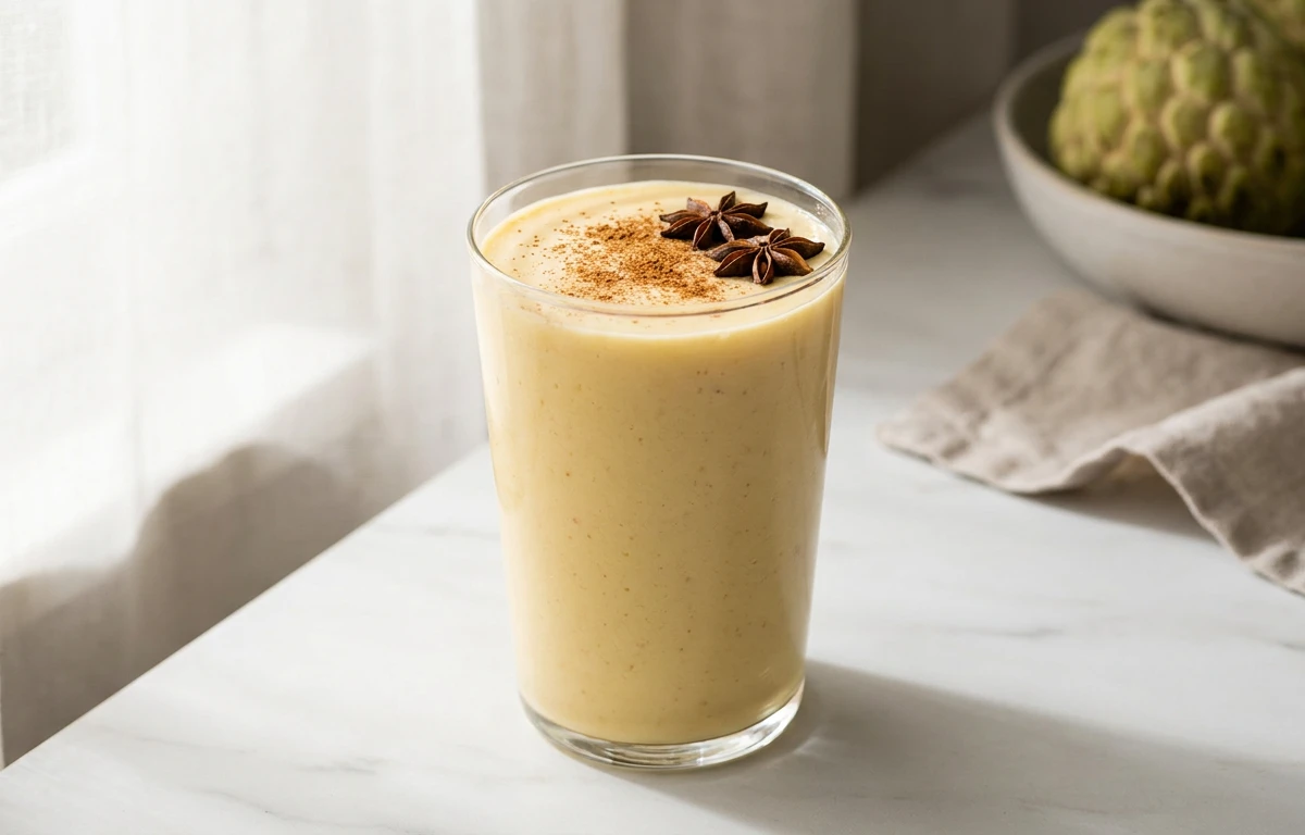 Custard Apple Yogurt Smoothie