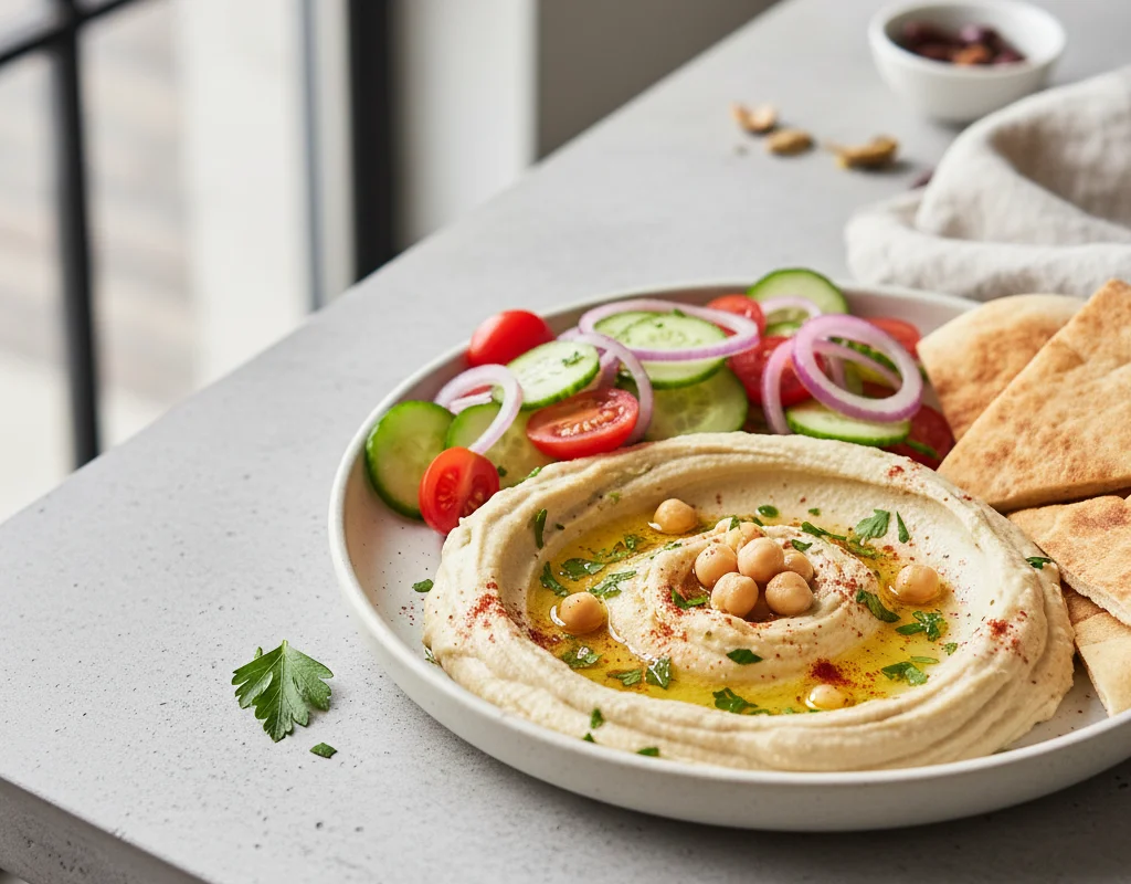 Plain Hummus Portion