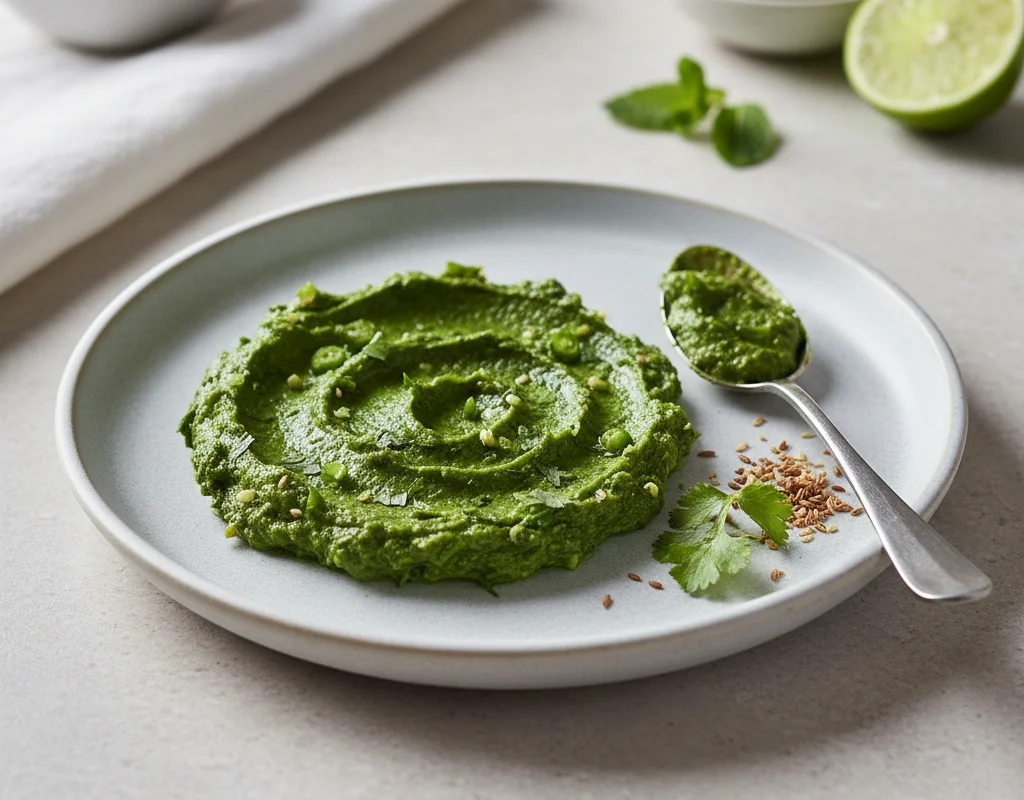 Mint Coriander Chutney No-Salt