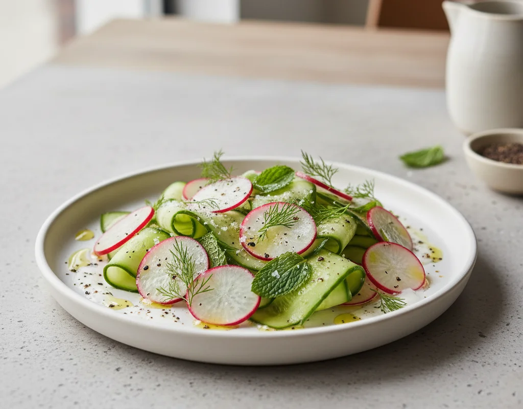 Radish and Cucumber Salad