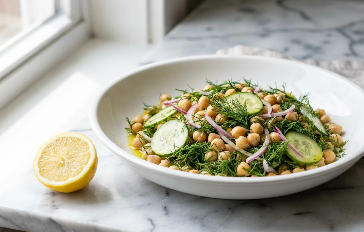 Dill & Chickpea Salad