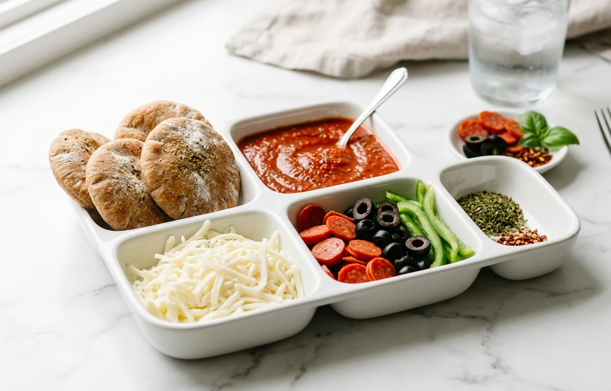 DIY Pizza Lunchable