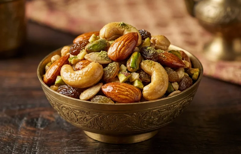 Dry Fruit Garnish