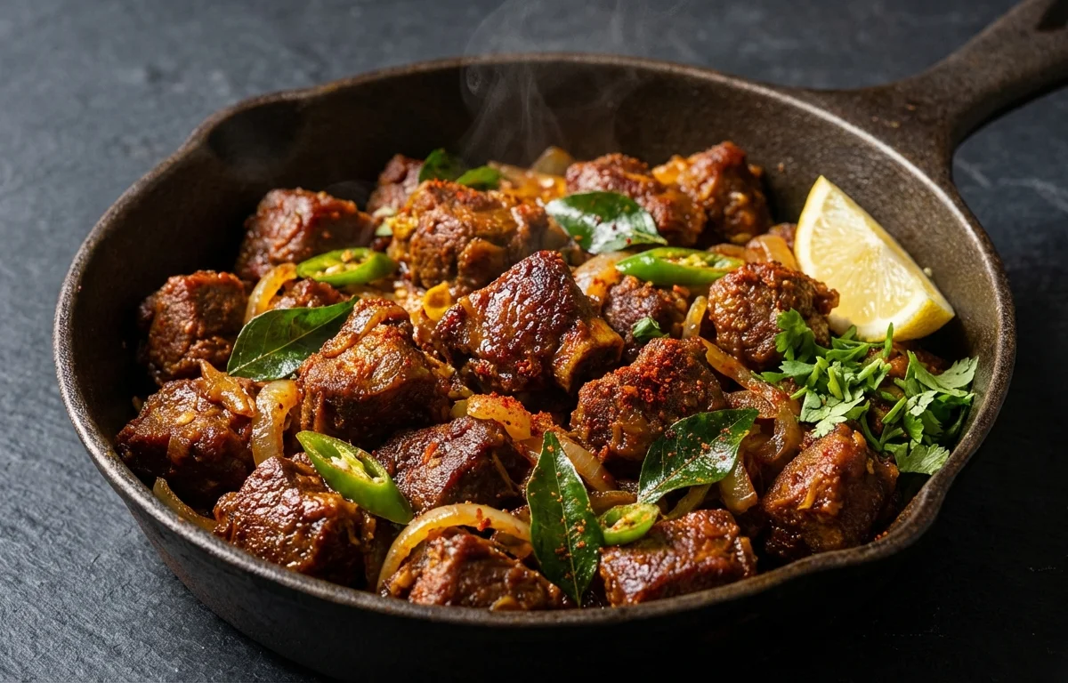 Dry Mutton Fry
