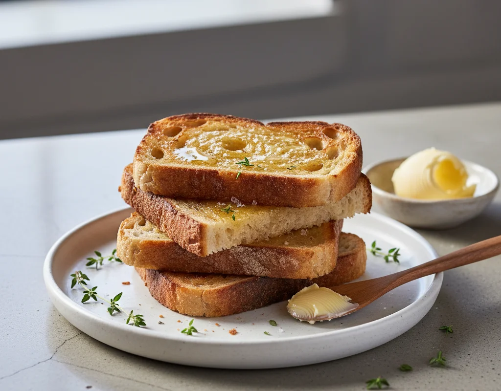Buttered Sourdough Toast
