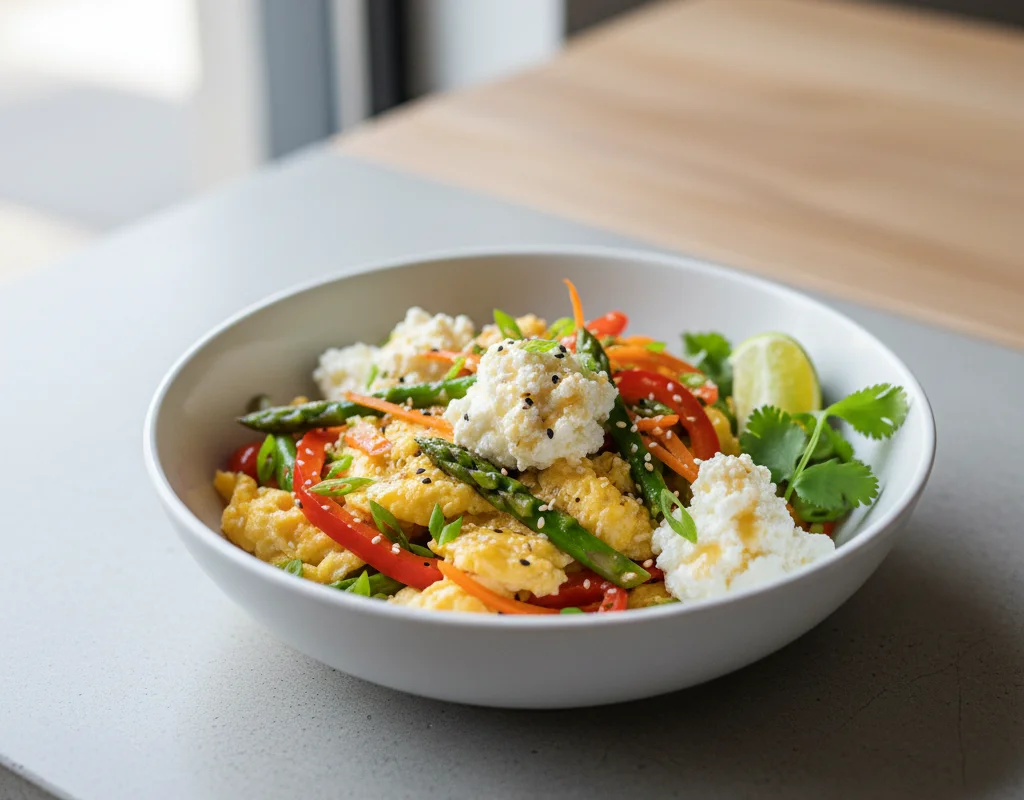 Cottage Cheese Egg Bowl