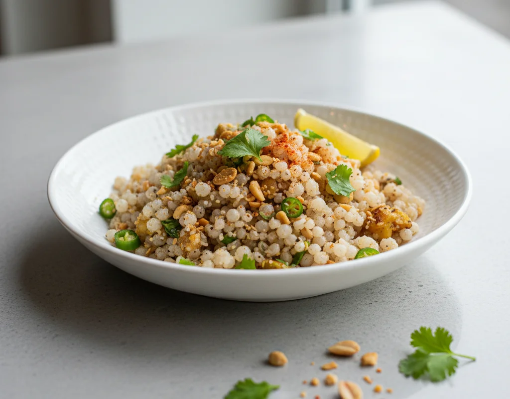 Vegan Sabudana Khichdi