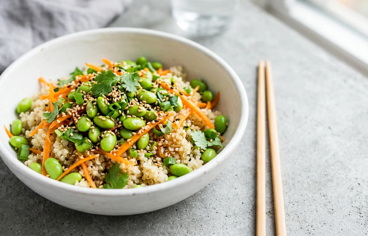 Edamame & Quinoa Power Bowl