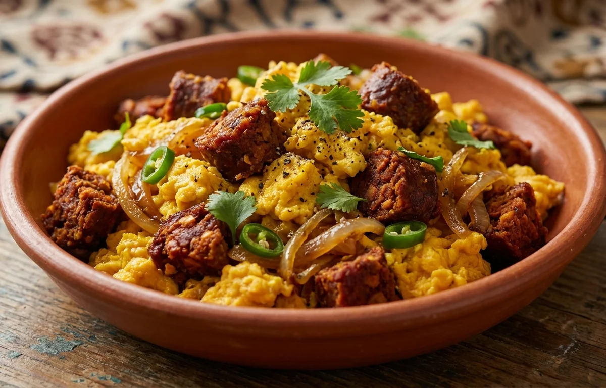 Egg and Choris Scramble