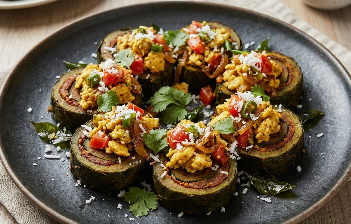 Egg Bhurji Patra