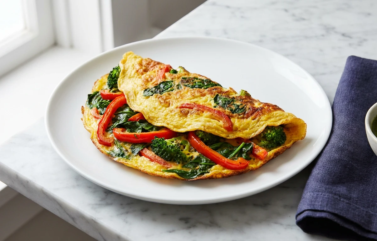 Egg Vegetable Omelette